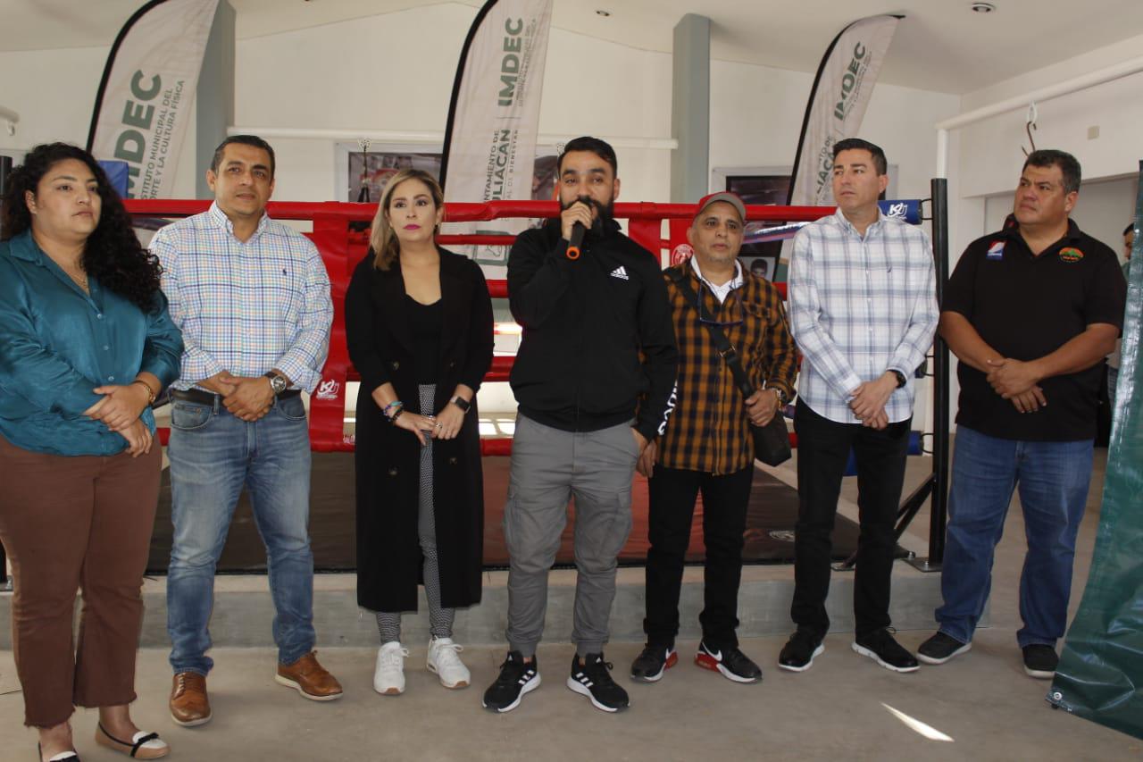 $!Reinauguran en Culiacán gimnasio de box de La Costerita