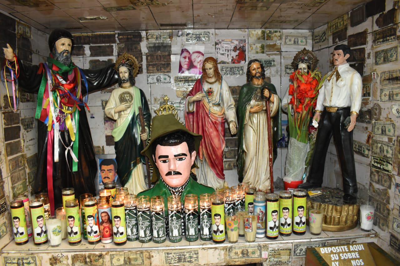 $!Recuerdan a Jesús Malverde, el bandido prócer de Culiacán