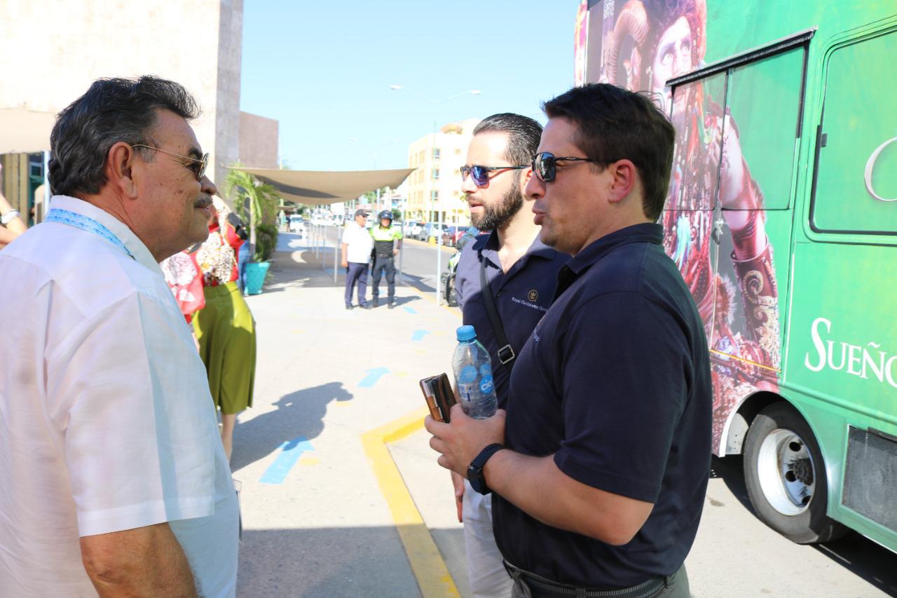 $!Recibe ‘El Químico’ a el Alcalde morenista de Ahome, Gerardo Vargas Landeros y a cruceristas