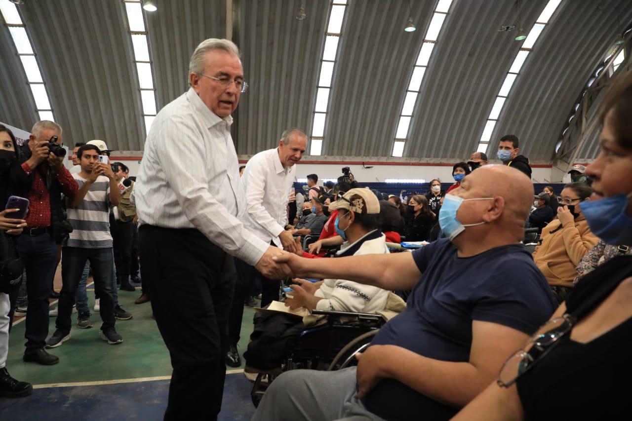 $!Personas con discapacidad de Sinaloa reciben Tarjeta del Bienestar para su pensión