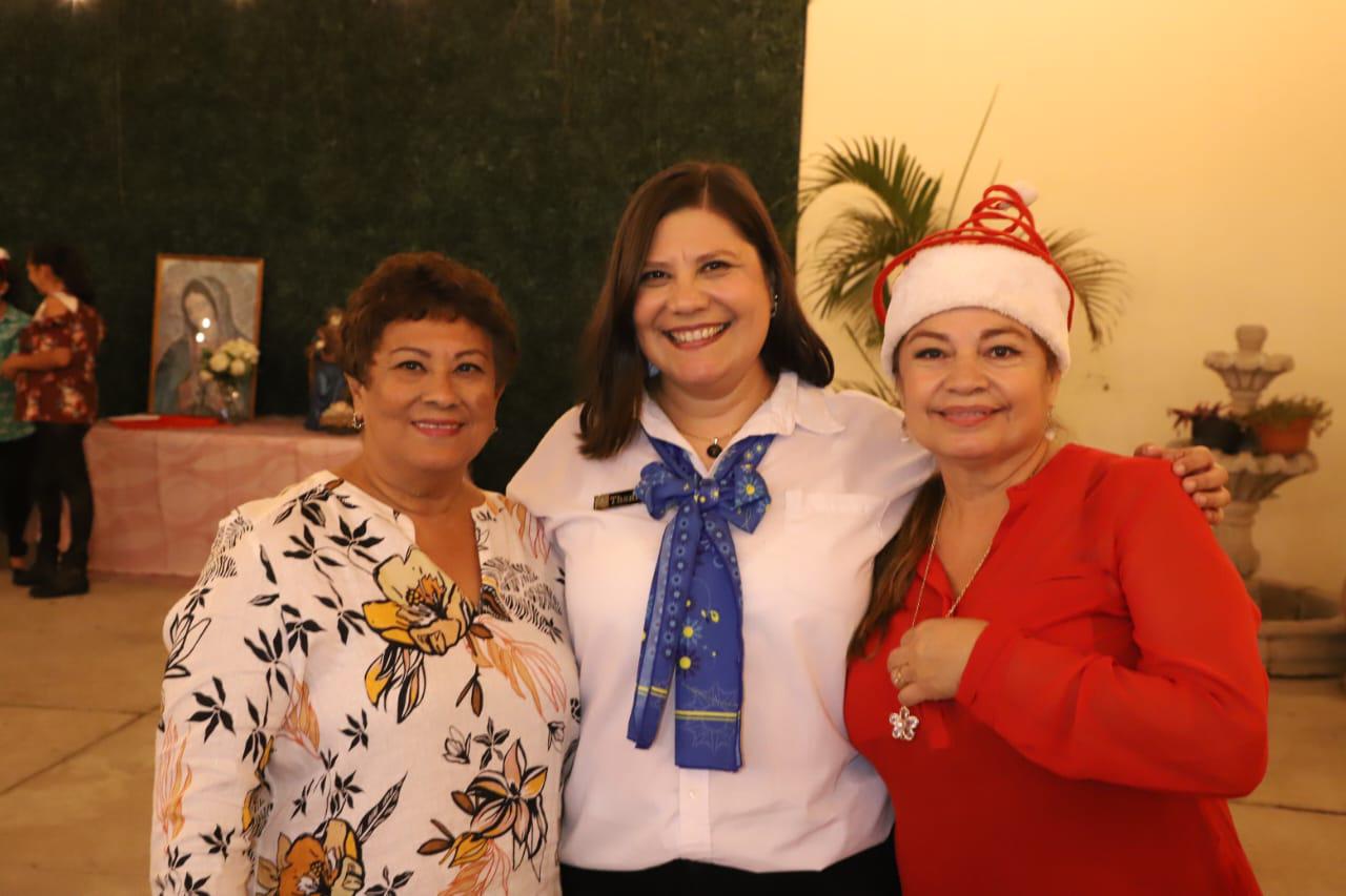 $!Vicky de Aguilar, ThaniaValdés y Eustolia Zamora.
