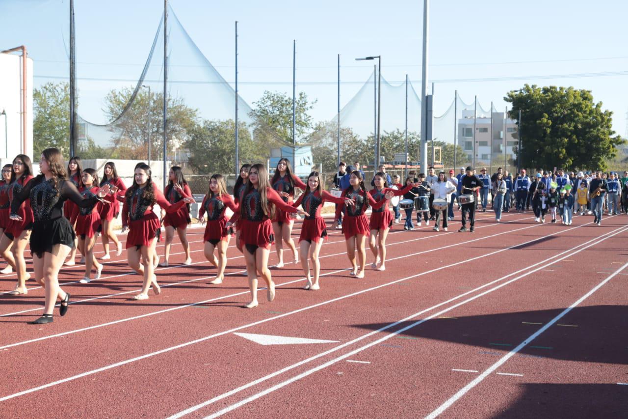 $!Se unen Club Rotario Mazatlán y Colegio SAM en caminata altruista para erradicar la polio