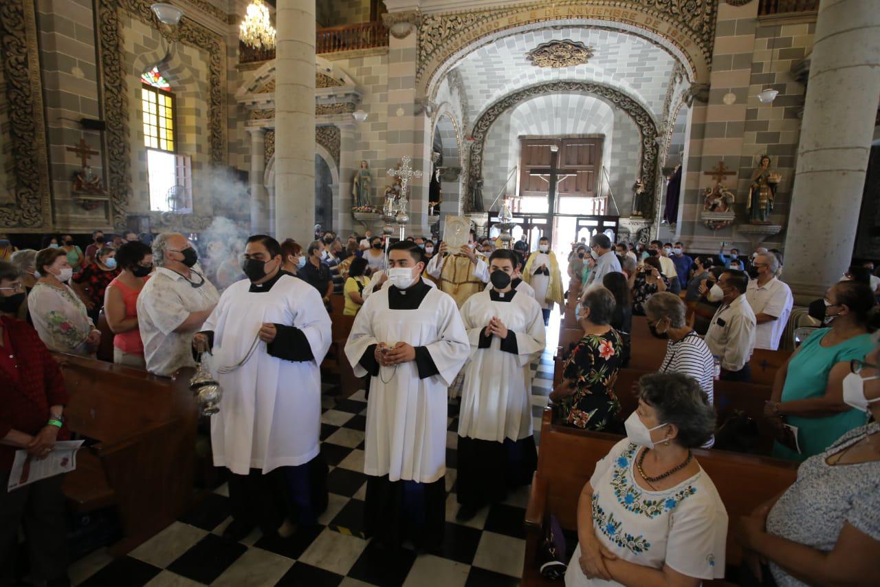 $!Celebran a la Virgen de la Inmaculada Concepción, Patrona de Mazatlán