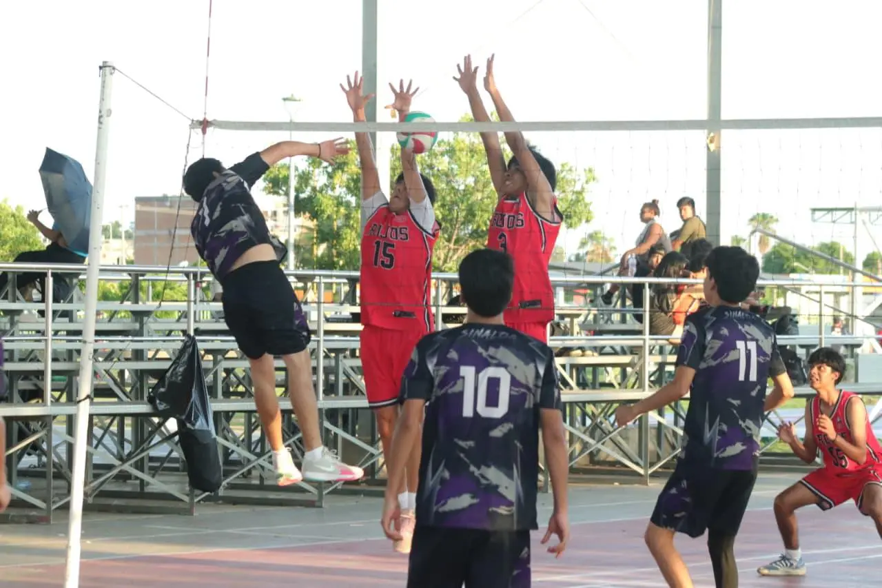 $!Inauguran Primer Festival Estatal Infantil y Juvenil de Voleibol Sinaloa, en Mazatlán