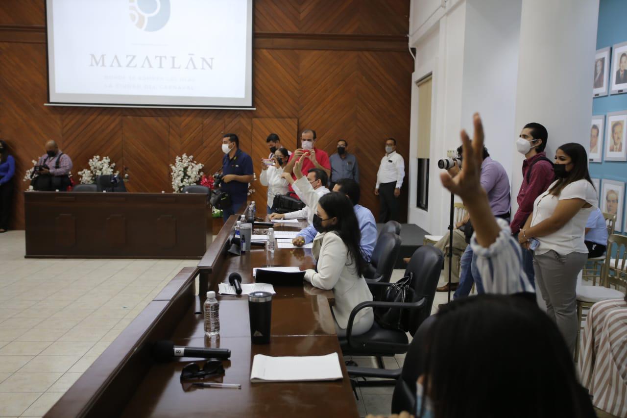 $!Suspenden primera sesión del Cabildo de Mazatlán por presencia de alguien ‘ajeno’