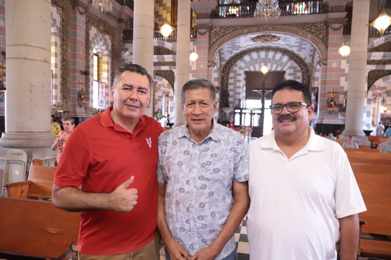 $!Martín Santana, Guillermo Osuna Hi y Juan José Rodríguez.