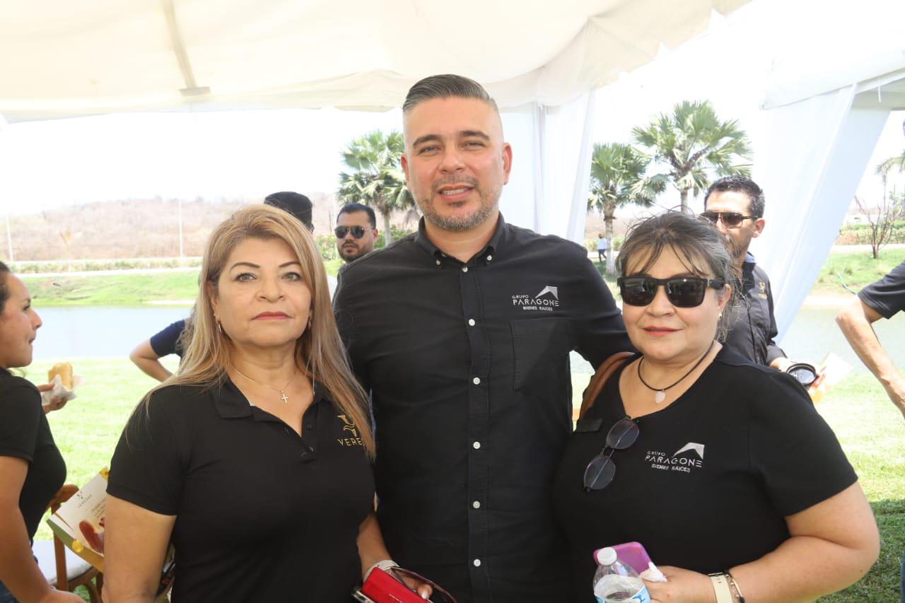 $!Reyna Hernández, Saúl Sandoval y Zaida Espinoza.