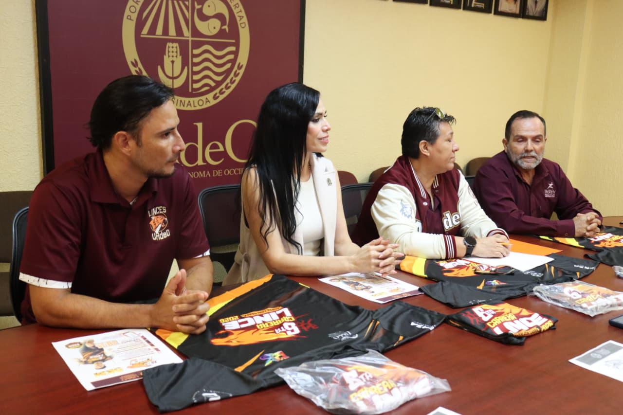 $!La UAdeO mantiene tradición atlético al anunciar la sexta edición de la Carrera Lince