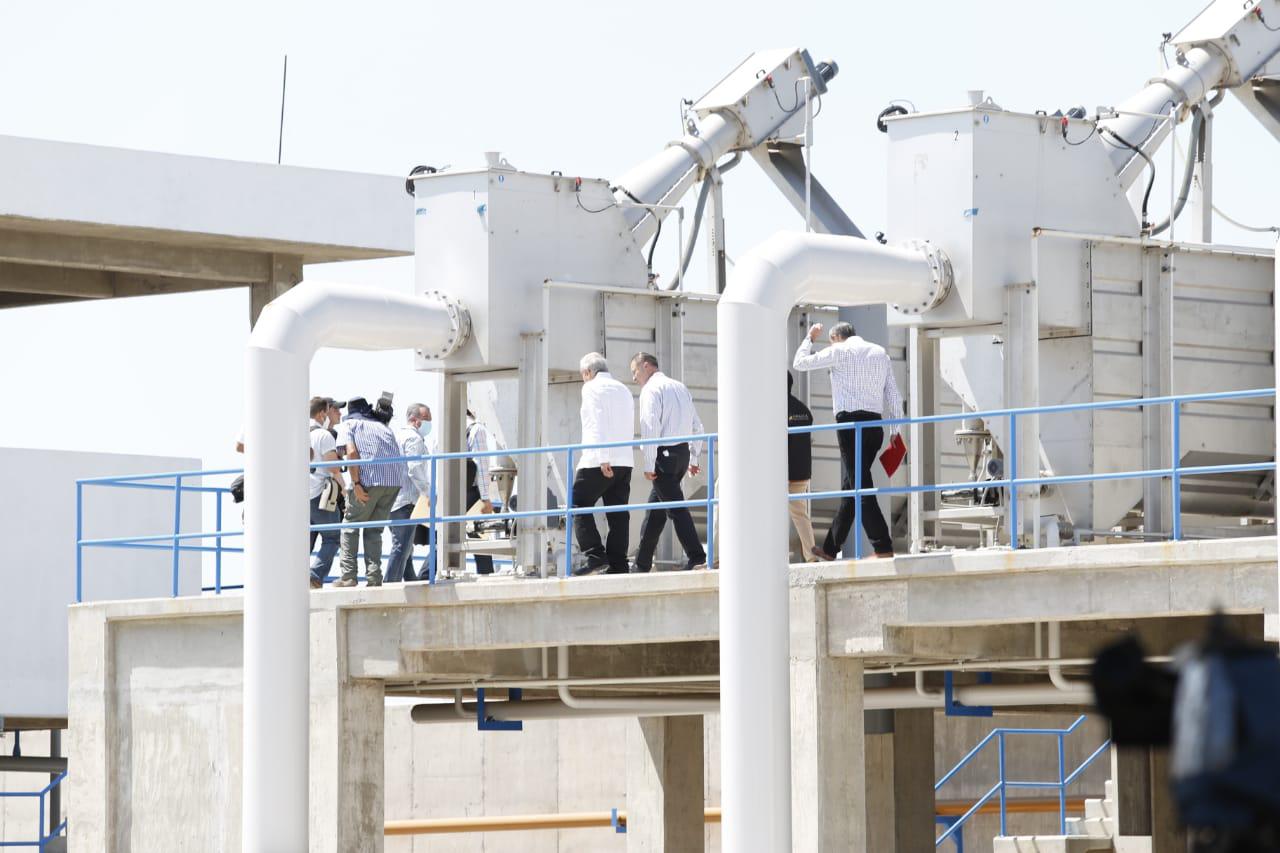 $!AMLO ordena a la Conagua agilizar cierre de planta El Crestón