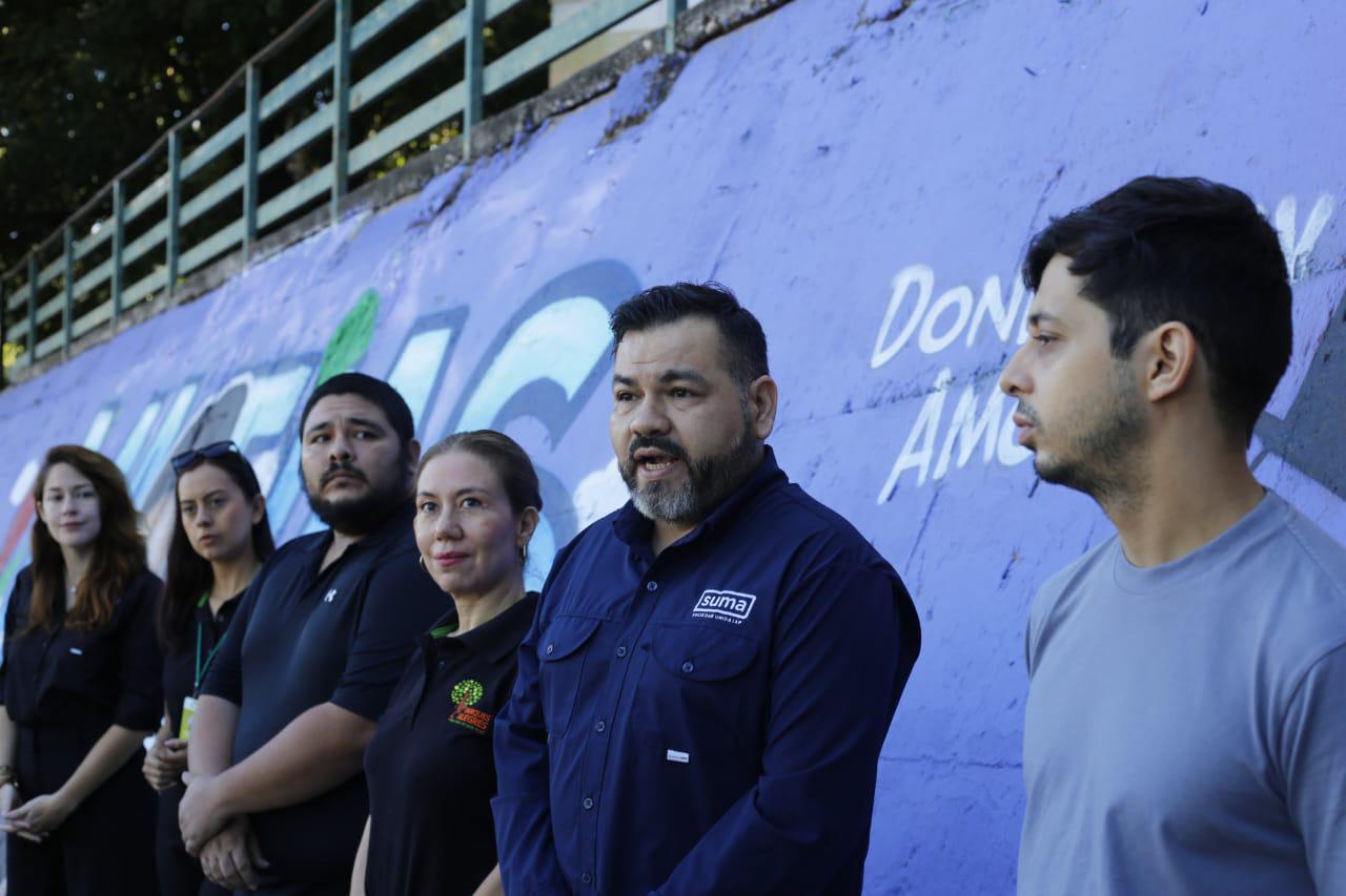 $!Mural ‘Cañadas, Corazón de Todos’ fortalece la paz y honra a Matías, pequeño fallecido por las lluvias