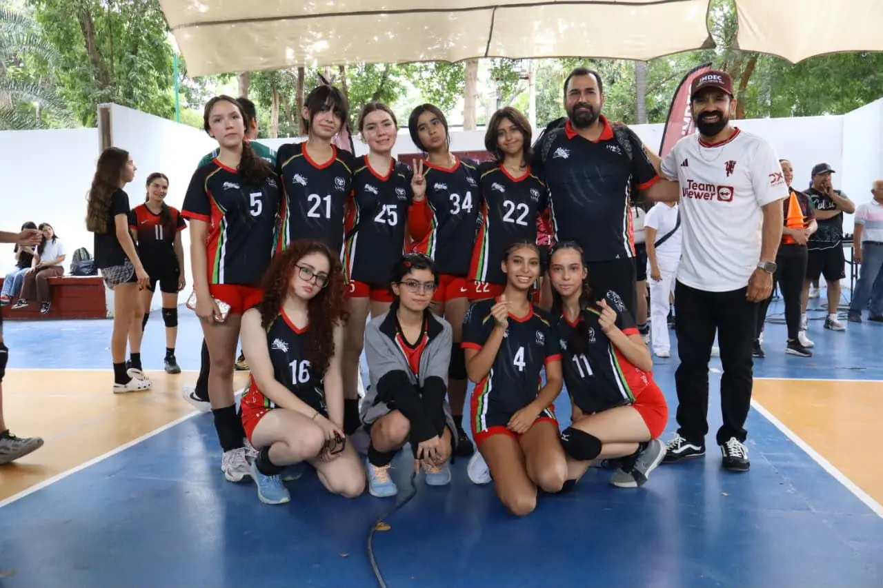 $!Inauguran la tercera edición de la Liga Municipal de Voleibol Juvenil Imdec 2026 en Culiacán