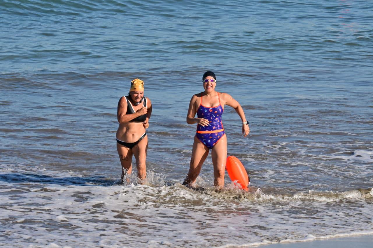 $!Abarrotan Playa Norte con la Cuarta Puntuable de Natación