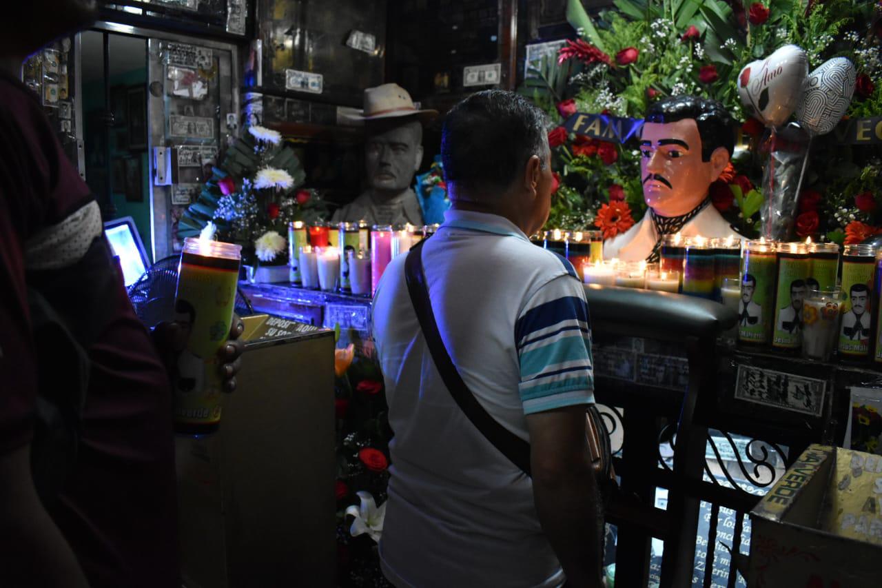 $!Recuerdan a Jesús Malverde, el bandido prócer de Culiacán