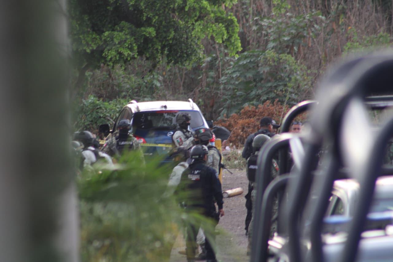 $!Enfrentamiento de la Guardia Nacional y civiles deja dos detenidos en Culiacán