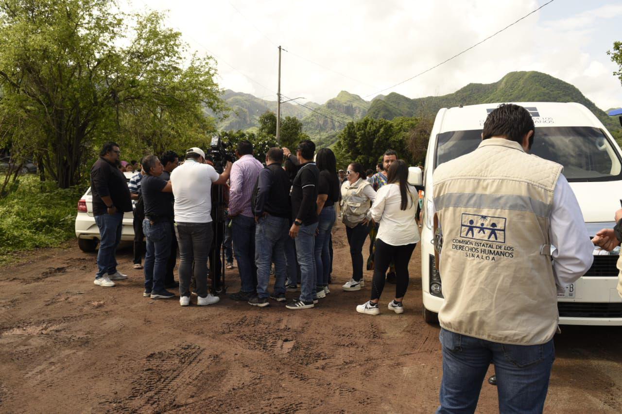 $!Investiga CEDH presuntas violaciones en operativo de Tacuichamona, Culiacán