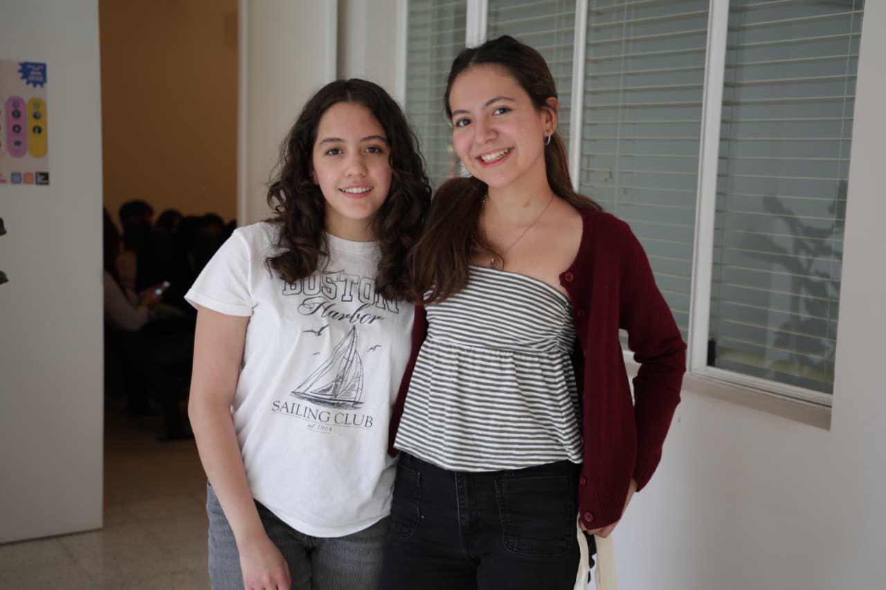 $!Sofía García Cortez y Regina Campos Juárez.