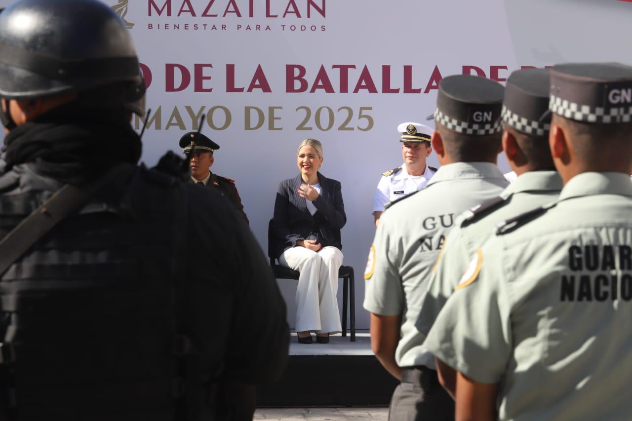 $!Mazatlán conmemora el 163 aniversario de la Batalla de Puebla