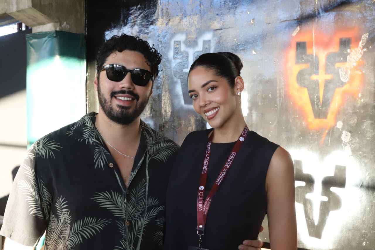 $!Gabriel Durán y Carolina Pérez.