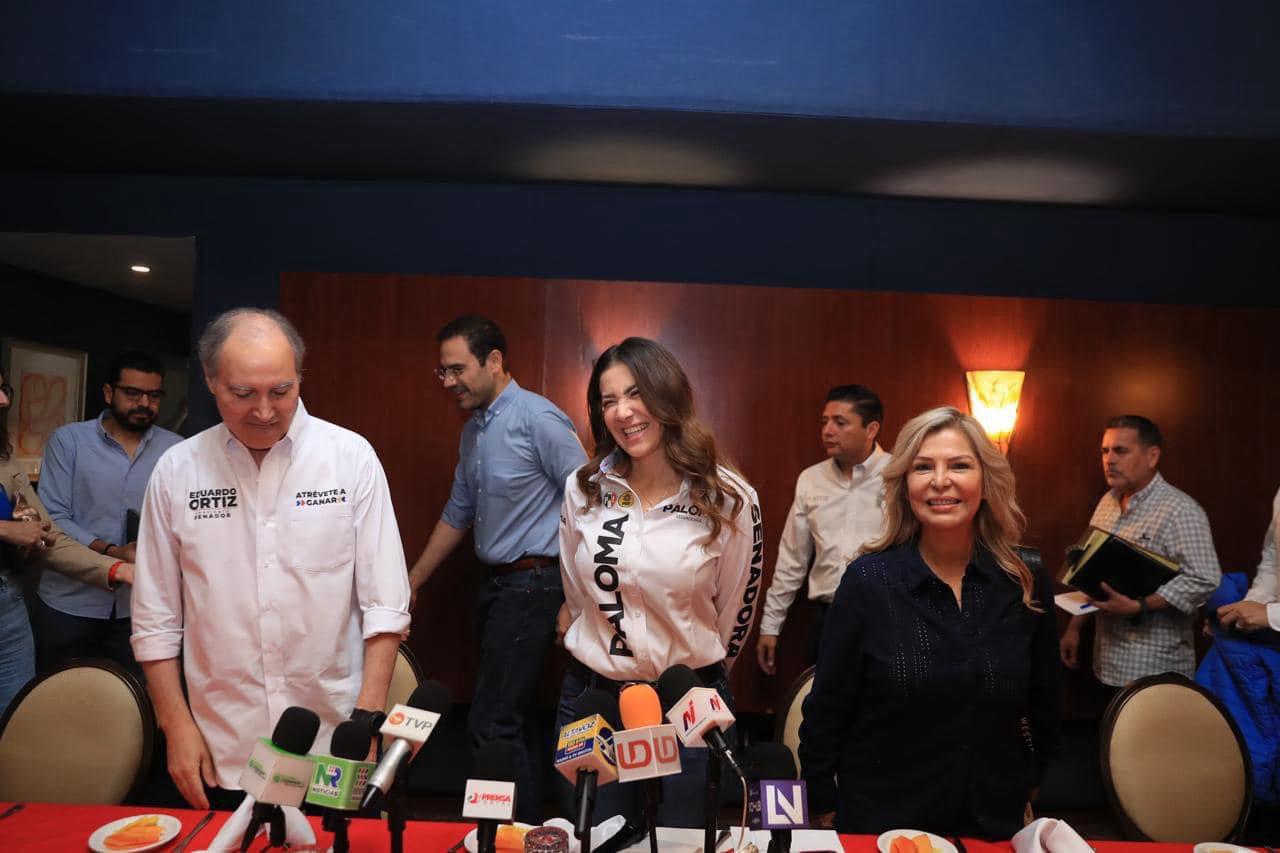 $!Garantiza Paloma Sánchez que desde cualquier escenario tendrá respeto hacia la prensa