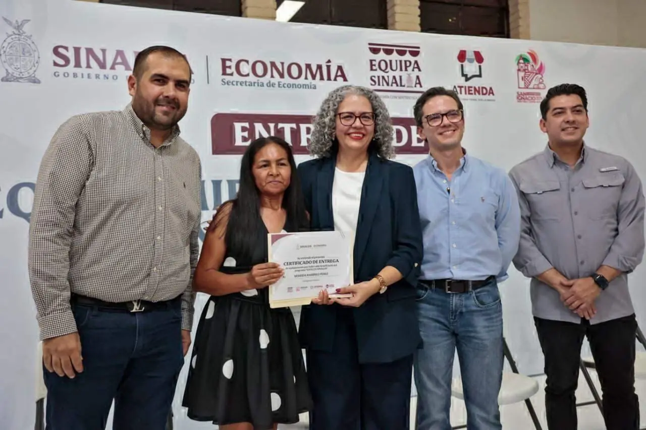 $!Equipa Sinaloa fortalece el trabajo de hombres y mujeres productivas: Graciela Domínguez