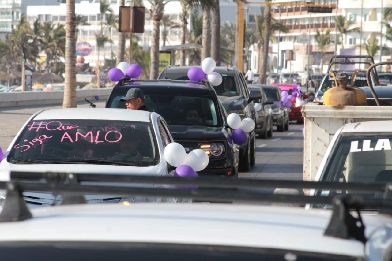 $!El PAS arma en Mazatlán su propio ‘cierre de campaña’ en apoyo a López Obrador