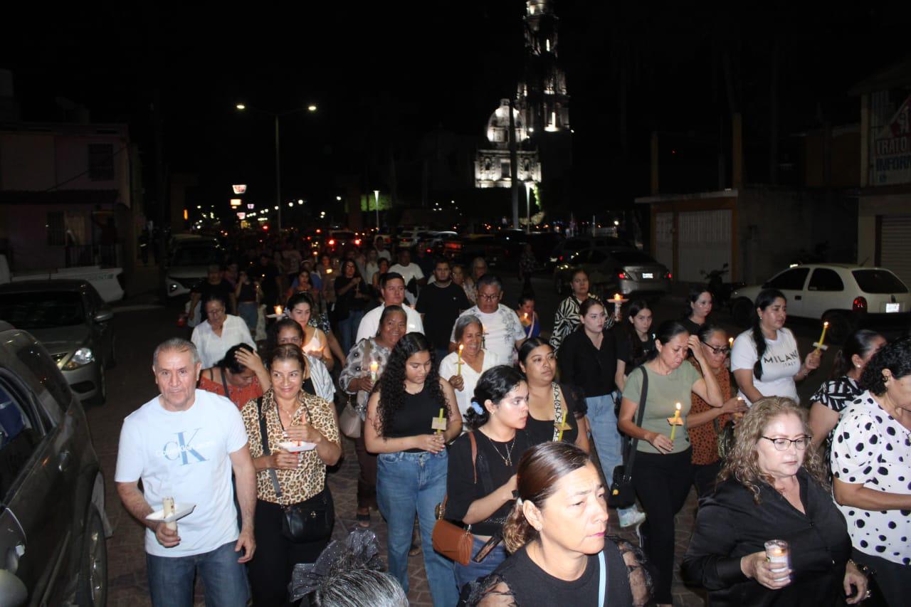 $!Este Viernes Santo, se viste de duelo el Santuario de la Virgen del Rosario