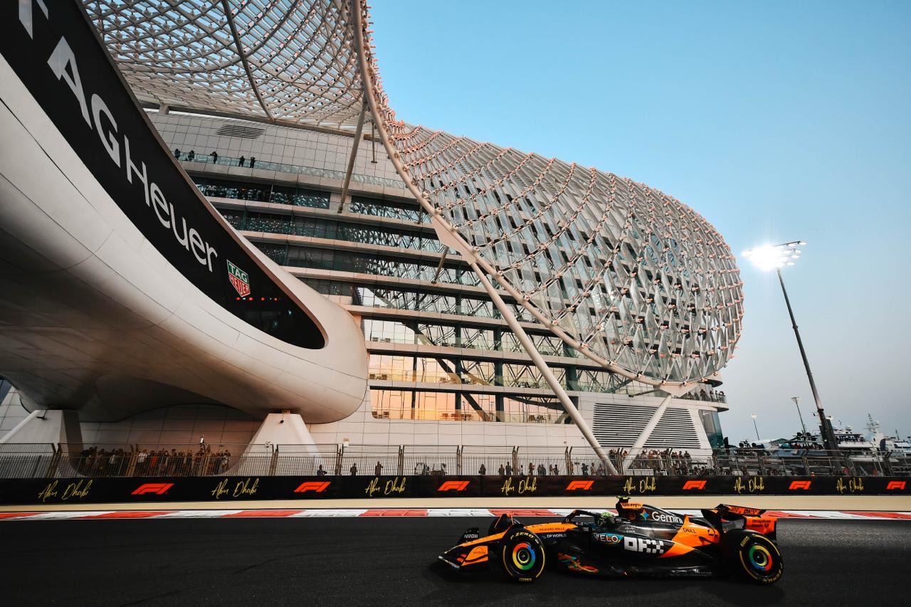 $!Norris domina ensayos en Abu Dhabi y acaricia su primer título de F1