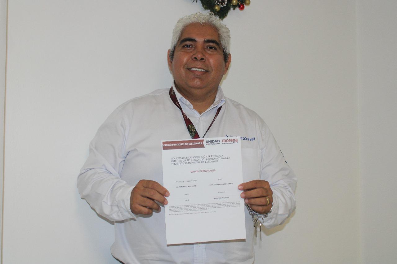 $!El médico Daniel Uribe Peraza, director del Hospital IMSS Bienestar, es otro aspirante que busca ser candidato de Morena.