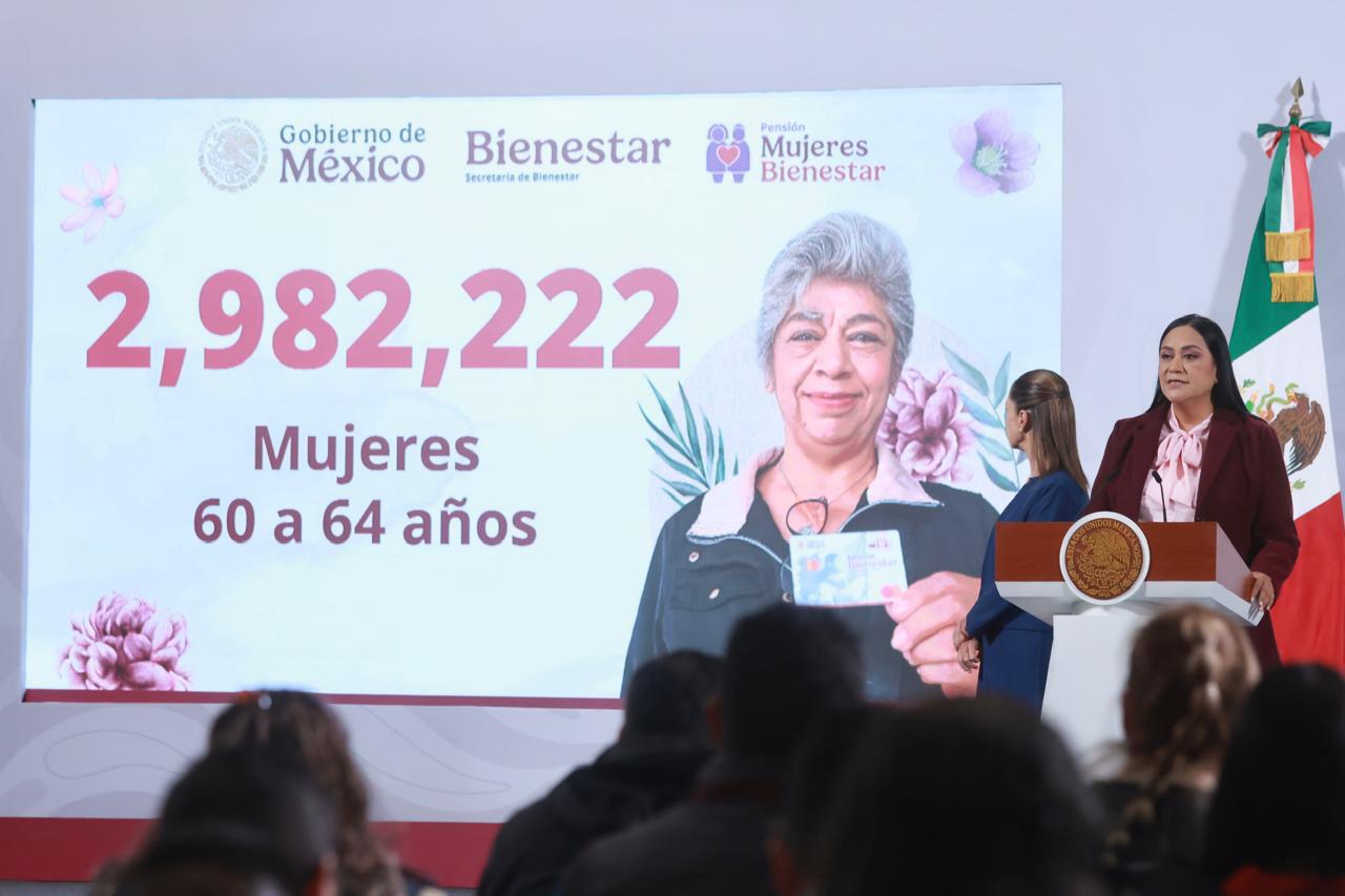$!Nuevas beneficiarias de la Pensión Mujeres Bienestar recibirán pago del 18 al 21 de noviembre