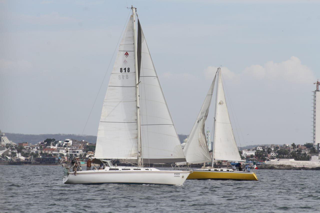 $!Segunda Competencia de Regata en Vela dará un espectáculo frente al malecón de Mazatlán