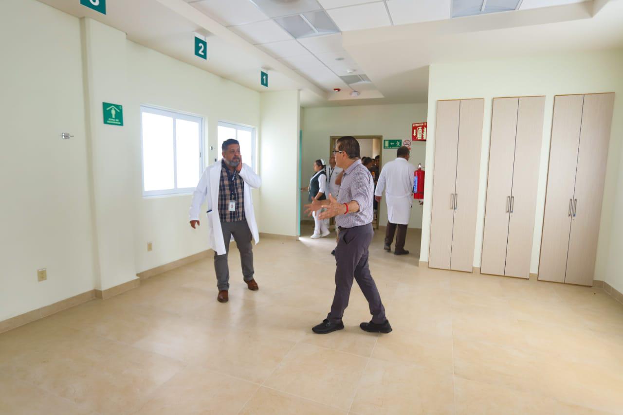 $!Albergue comunitario del Hospital IMSS-Bienestar de Villa Unión está por entrar en operaciones