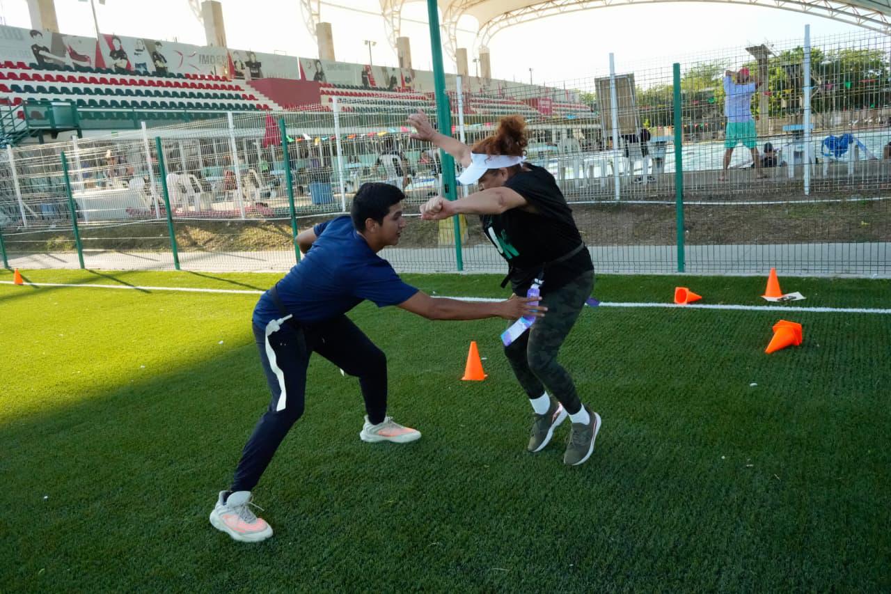 $!Concluye con éxito curso de flag futbol impartido por el Imdem en Mazatlán