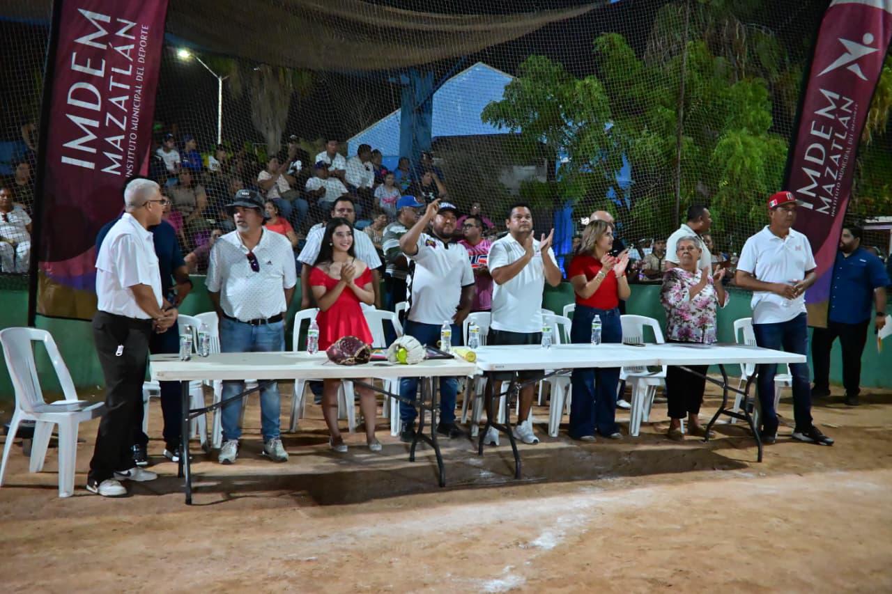 $!Inaugura Liga Quintero la sexta edición de la Liga de Softbol Femenil