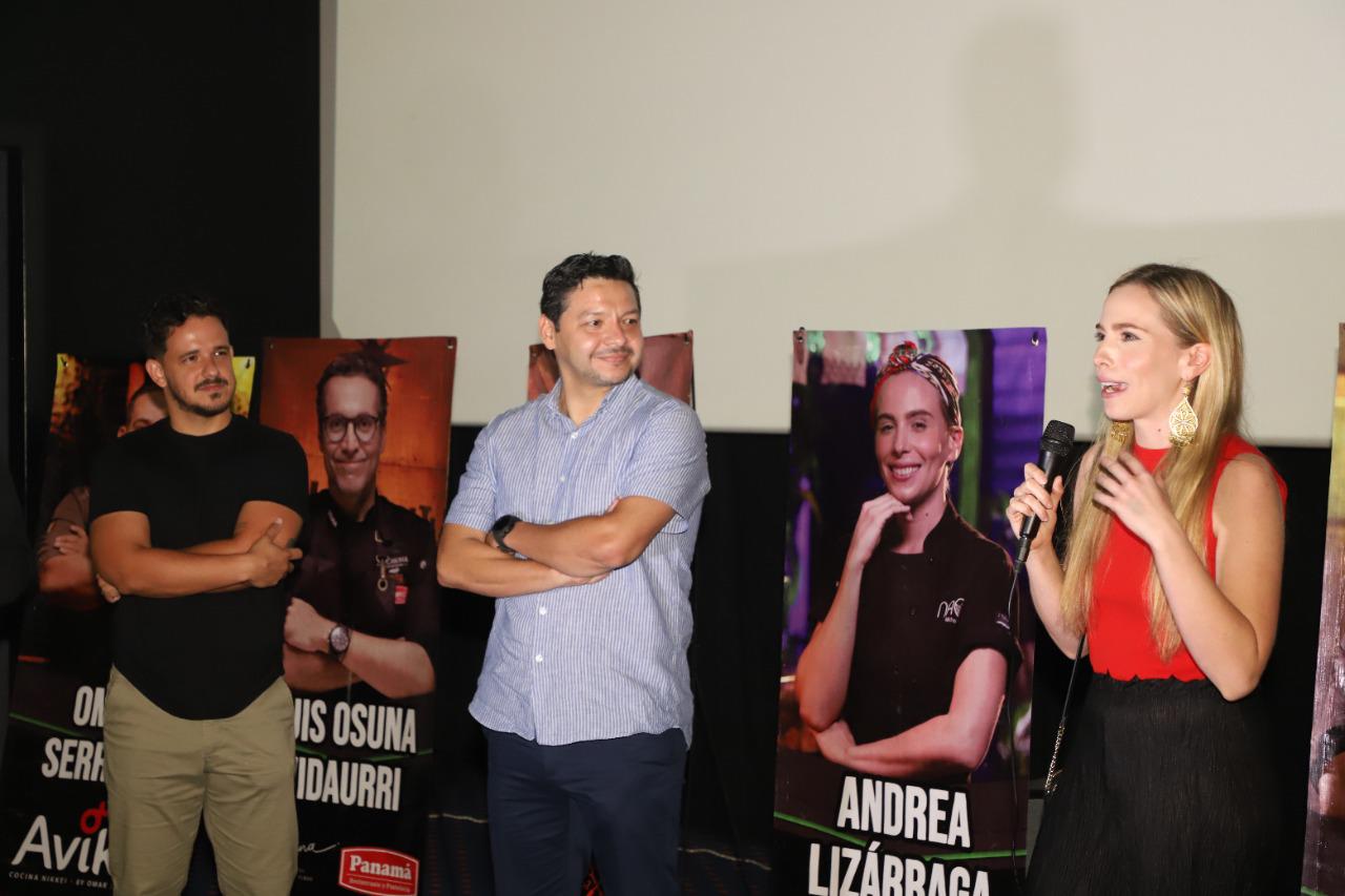 $!La chef Andrea Lizárraga, en su mensaje destacó la importancia de dar a conocer otra cara de Sinaloa a todo el País y el extranjero.