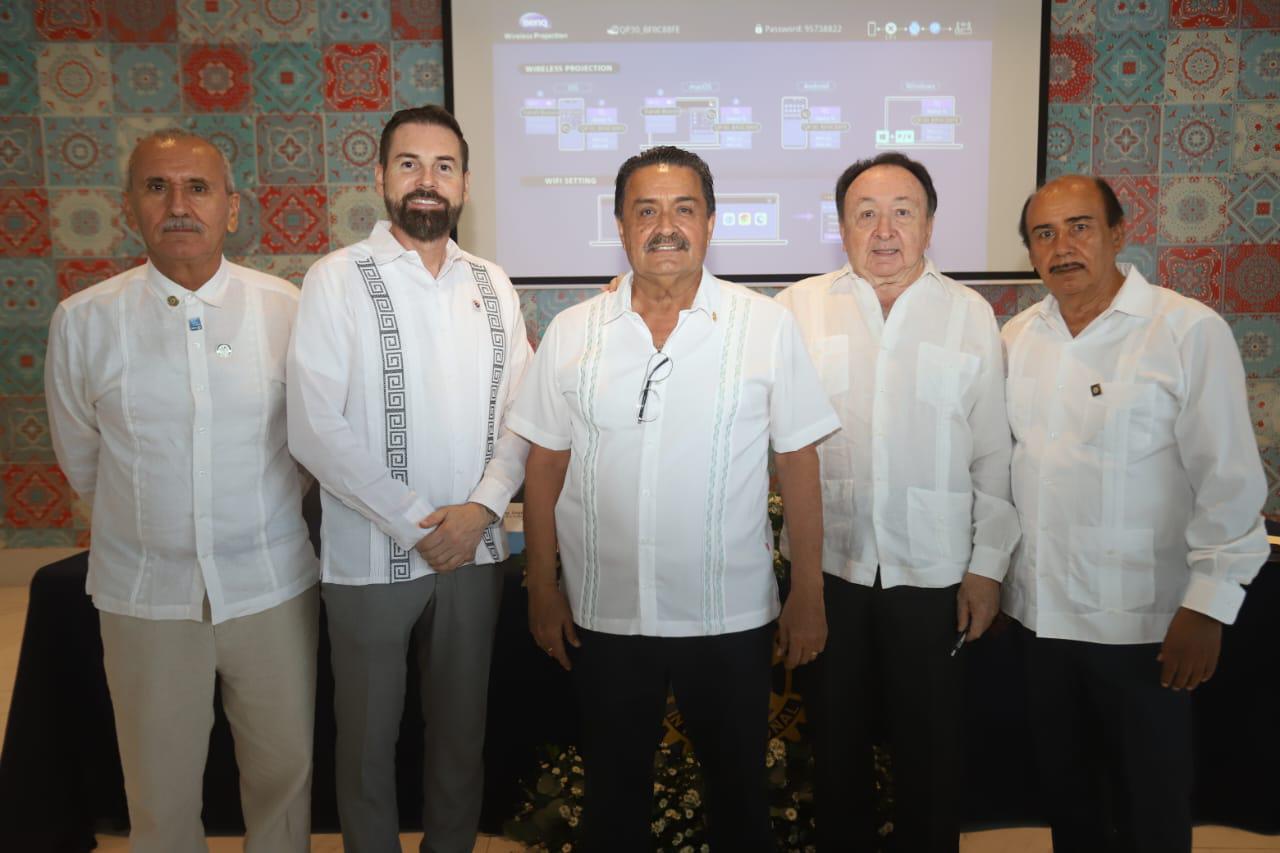 $!Humberto Pini Bernal, Sergio Rojas Velarde, Héctor Gallardo Márquez, Alfredo Ruelas Solís y José Sandoval Ceja.