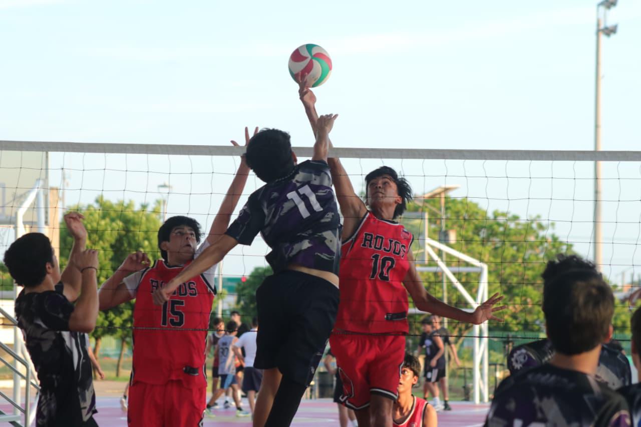 $!Inauguran Primer Festival Estatal Infantil y Juvenil de Voleibol Sinaloa, en Mazatlán