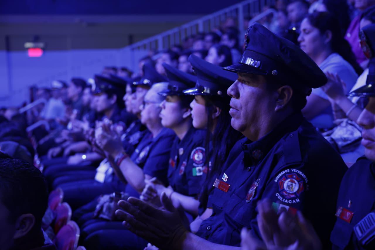 $!Homenajean en ceremonia el valor de cuerpos de seguridad en Culiacán