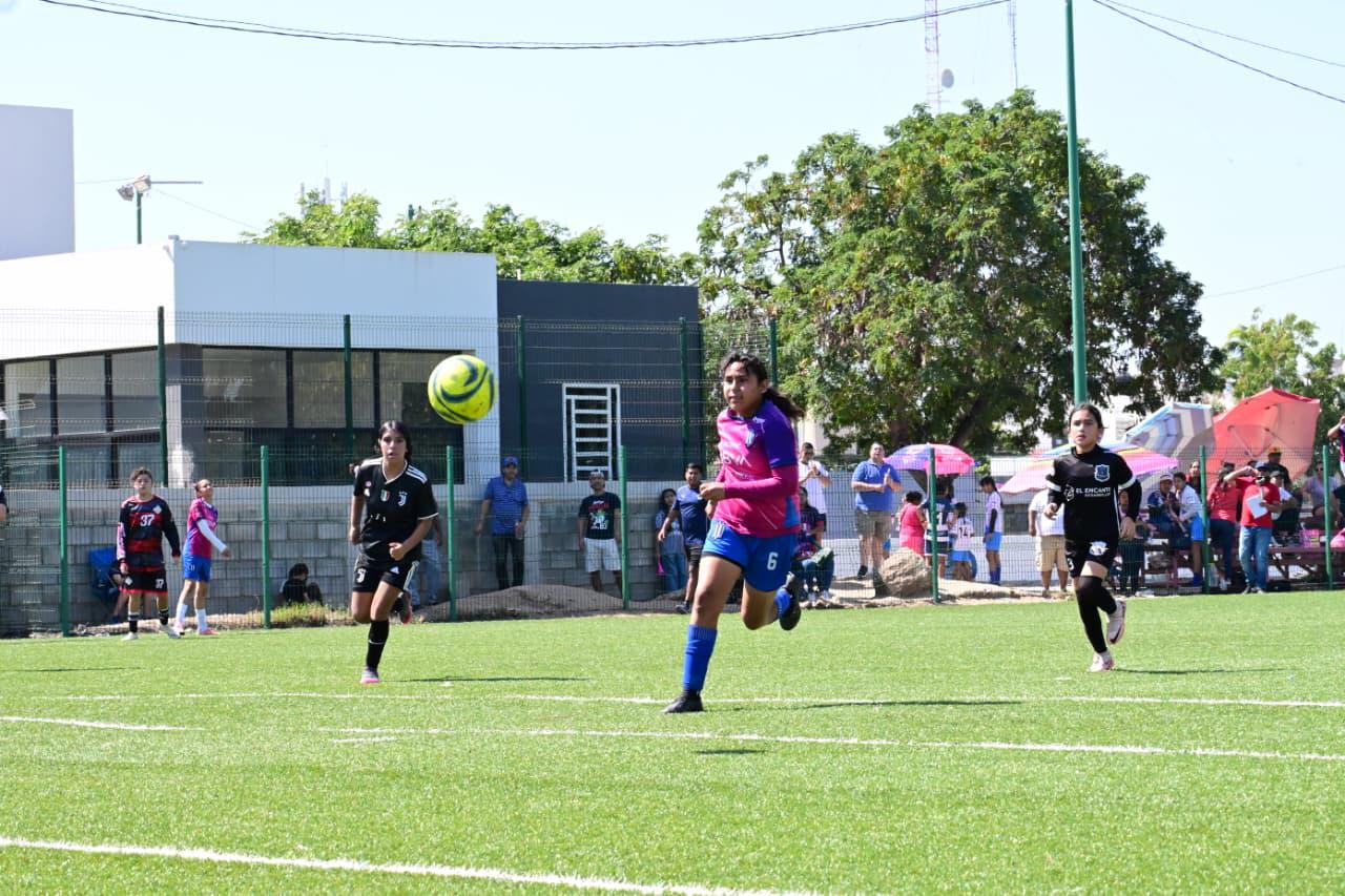 $!Rayadas Mazatlán campeonas de la Liga Imdem Infantil Femenil