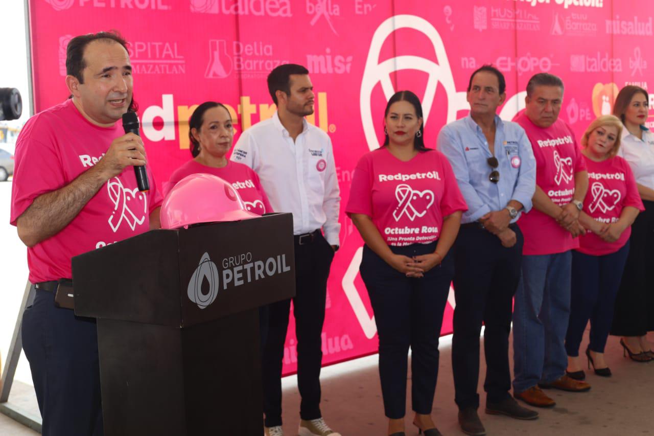 $!Se suma Redpetroil a la lucha contra el cáncer de mama en Mazatlán