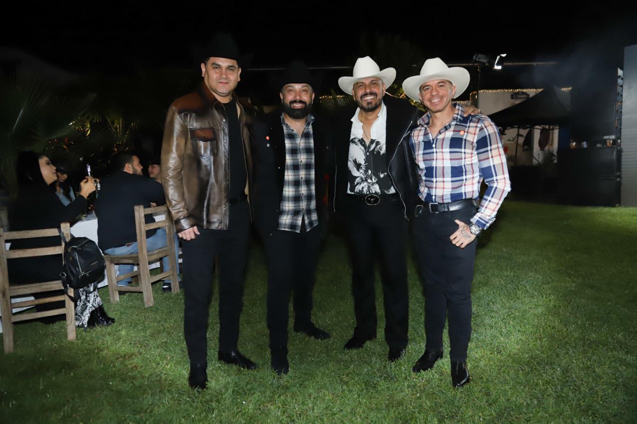 $!Samuel Sarmiento, Charly Pérez, Carlos Sarabia y Cruz Lizárraga.