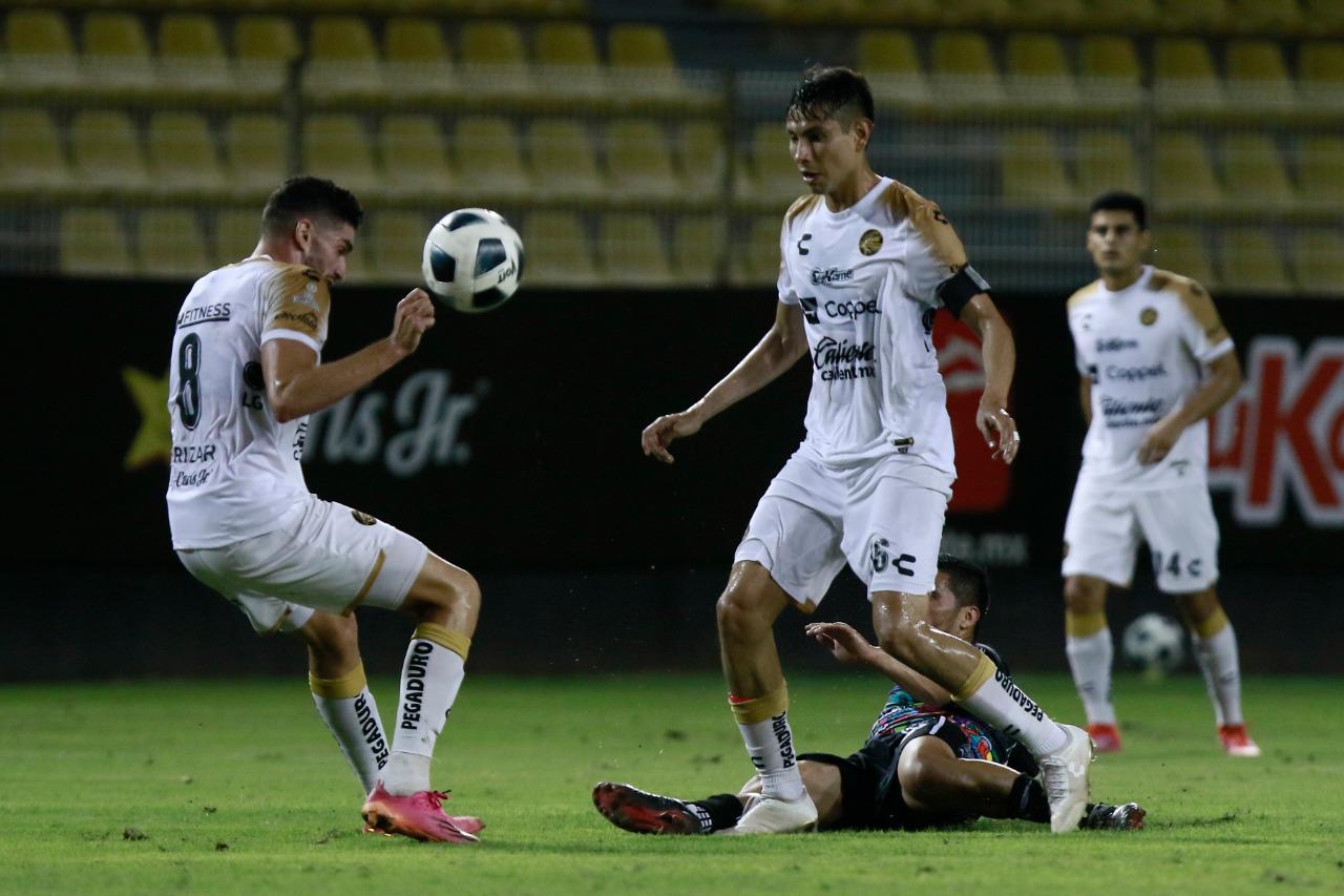 $!Rafael García, satisfecho con el segundo tiempo de Dorados ante Alebrijes