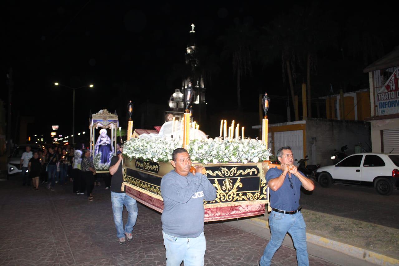 $!Este Viernes Santo, se viste de duelo el Santuario de la Virgen del Rosario