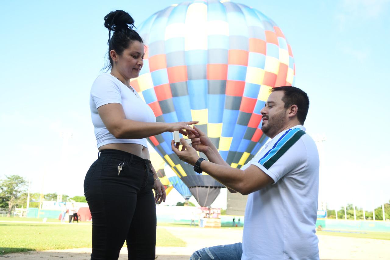 $!Celebran desde globos aerostáticos el 491 aniversario de Culiacán