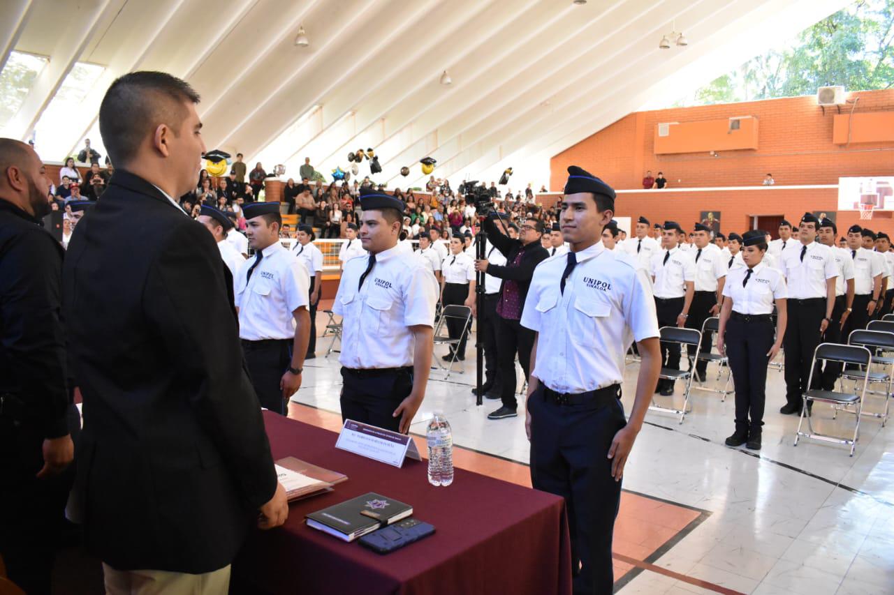 $!Se gradúan 119 policías municipales y custodios penitenciarios de la Unipol