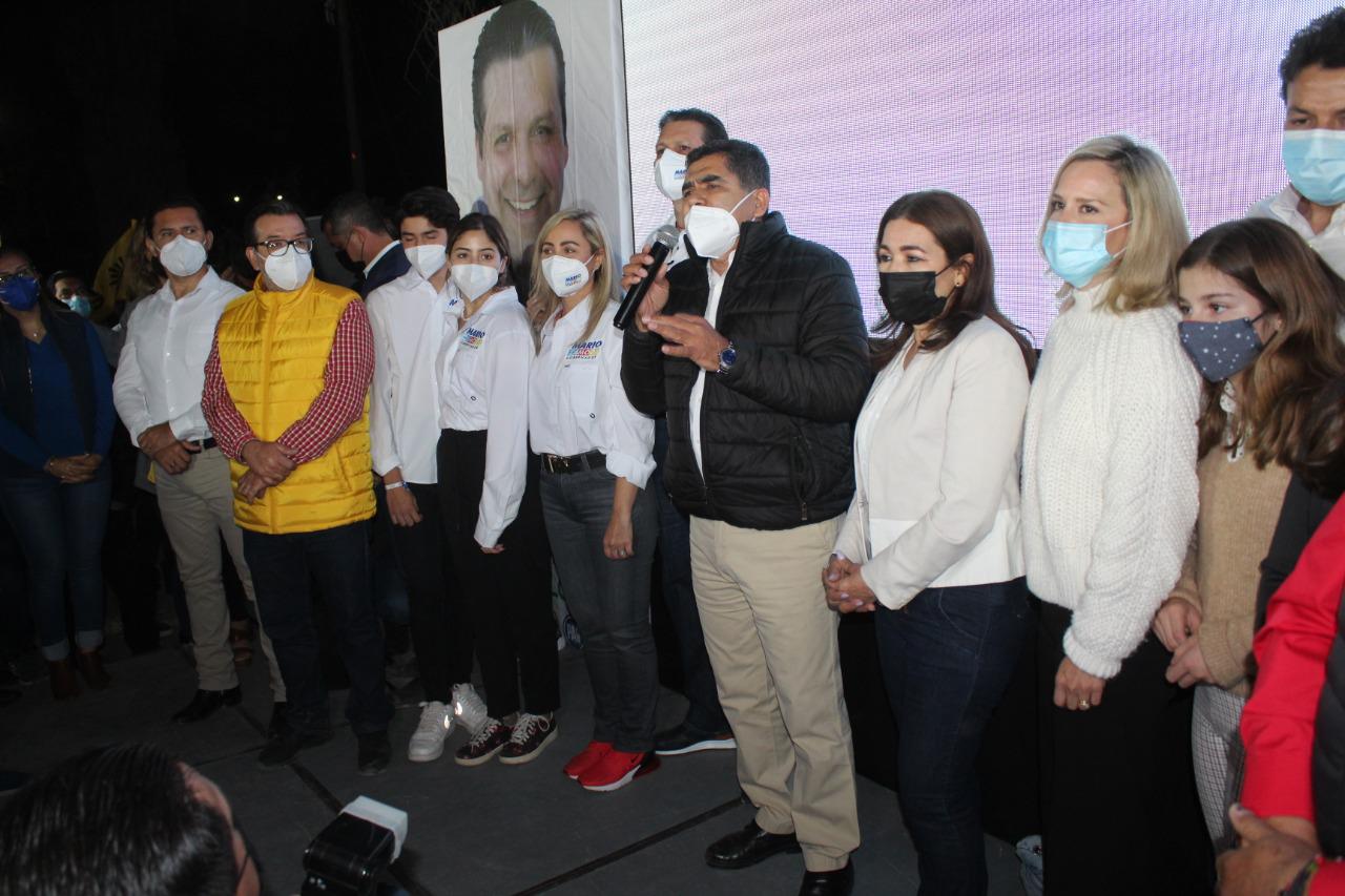 $!‘Chuy’ López inicia campaña por la Alcaldía de Guasave con sus ex compañeros