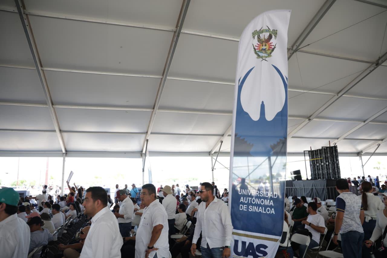 $!Simpatizantes y trabajadores de gobierno se congregan en Culiacán para evento de Sheinbaum