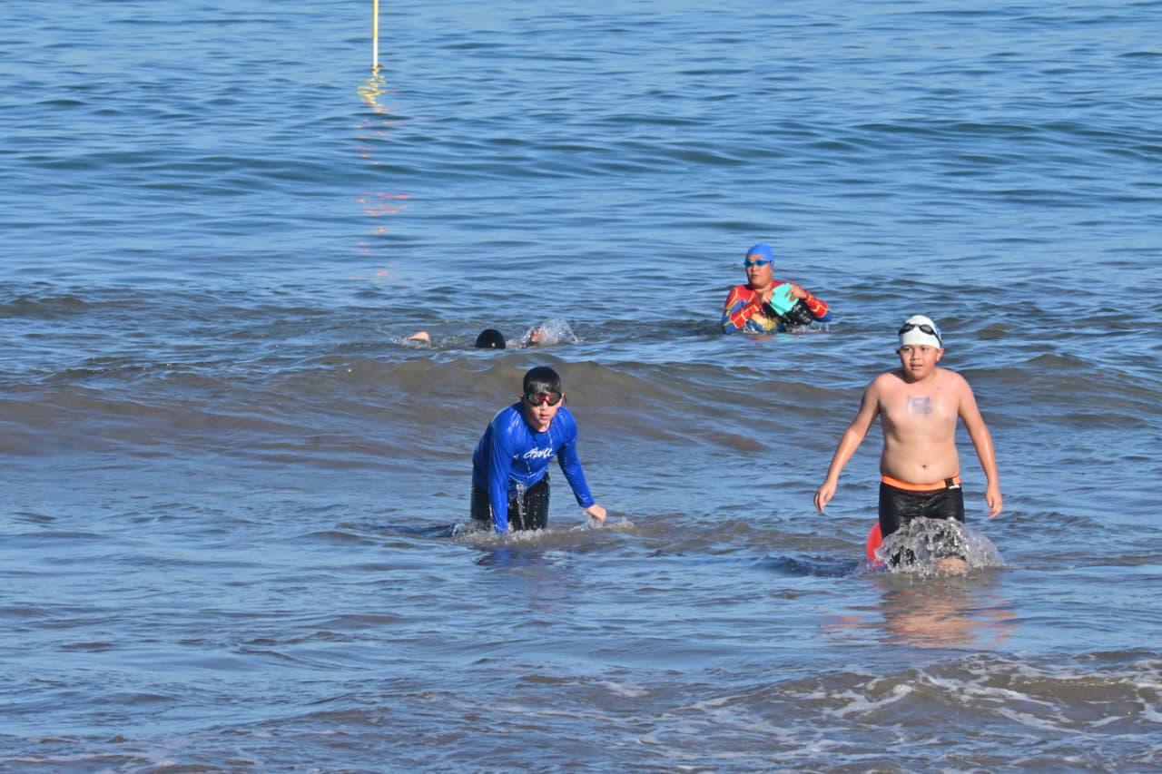 $!Abarrotan Playa Norte con la Cuarta Puntuable de Natación
