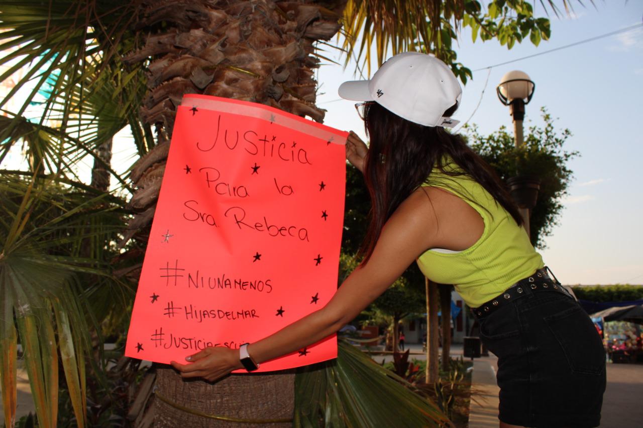 $!Exigen justicia para Rebeca, la mujer encontrada sin vida dentro de su casa en Escuinapa