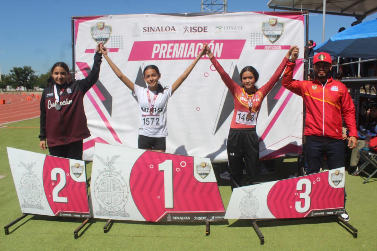 $!Rompe récord la Selección de Mazatlán en atletismo