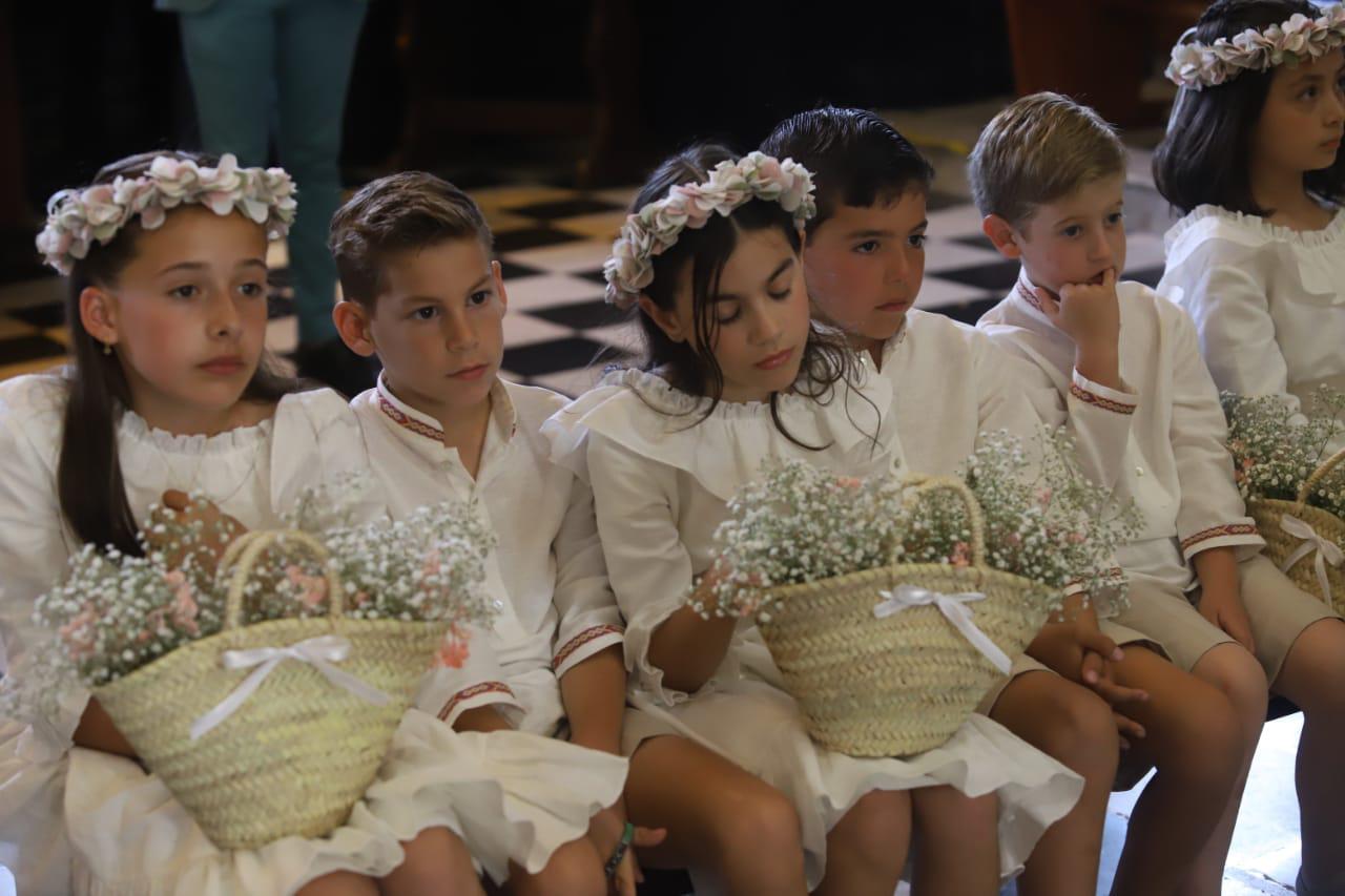 $!Ana Sofía Ley y Quirino Ordaz Fuentes se dan el sí ante el altar